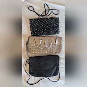 Bundle of 3 Vintage Small Purses & 1 Clutch
